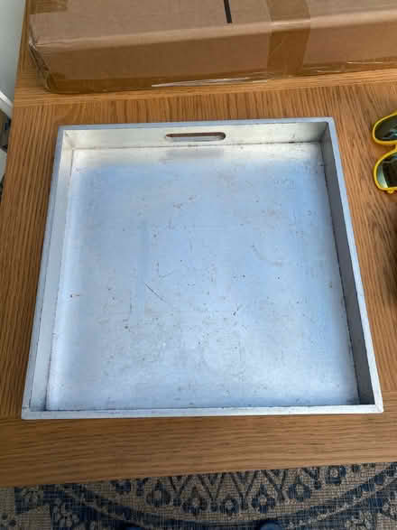 Photo of free Wooden silver tray (Great Bourton, OX17) #2