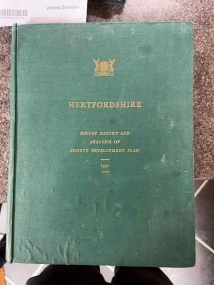 Photo of free Book 1951 development plan for Hertford (Hertford SG14) #1