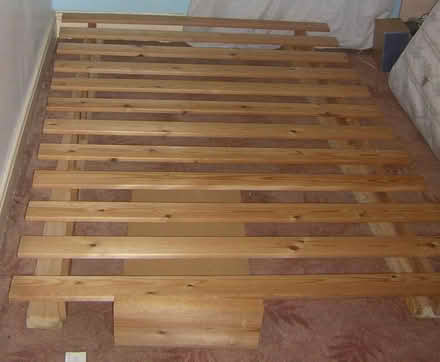 Photo of free futon bed and mattresses (Easton BS5) #1
