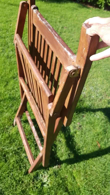 Photo of free 6 folding garden chairs (Henley-on-Thames RG9) #1