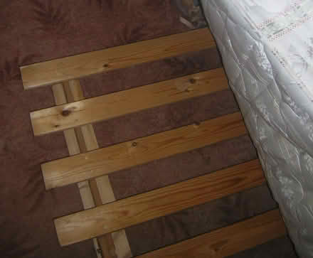 Photo of free futon bed and mattresses (Easton BS5) #2