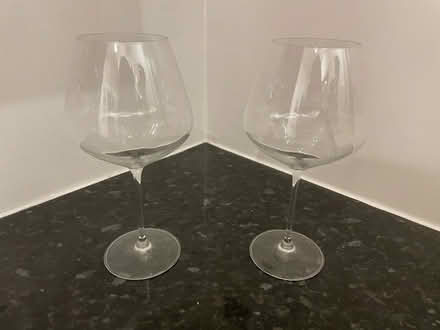 Photo of free 2 very big crystal wine glasses (Nightingale Lane, SW12) #2