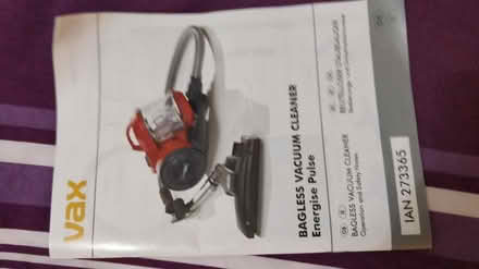 Photo of free Vax Vacuum cleaner for parts (Stockwell SW9) #3