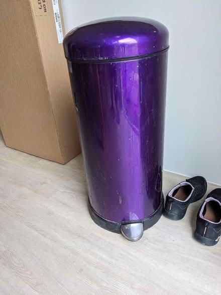 Photo of free Purple 30l kitchen bin (Milton CB24) #1