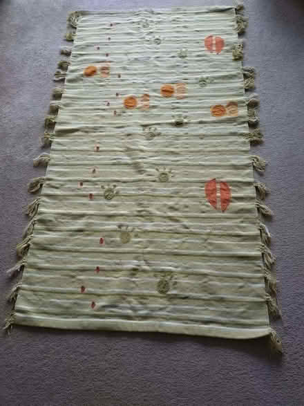 Photo of free Ikea children's rug/playmat. "Deer footprint" design. (Great Leighs CM3) #1