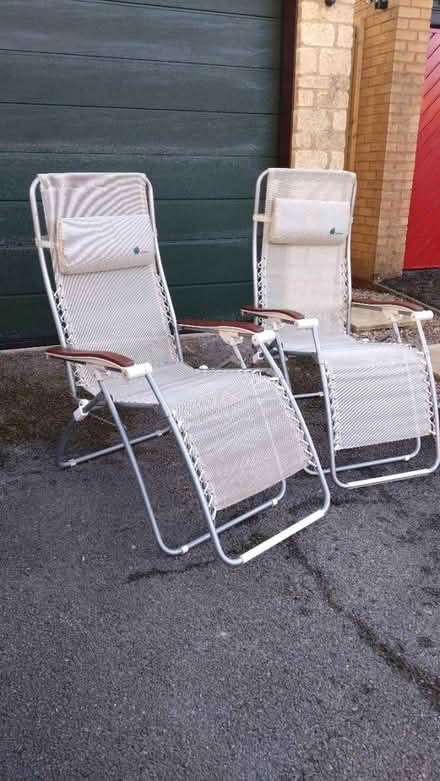 Photo of free Gravity recliner chairs (Leckhampton GL53) #2