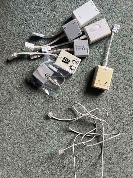 Photo of free phone/dsl splitters/cable (OX5 (Kidlington)) #1
