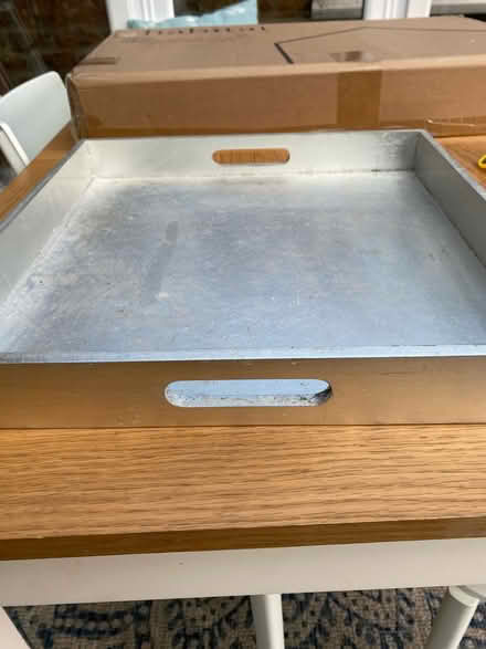 Photo of free Wooden silver tray (Great Bourton, OX17) #1