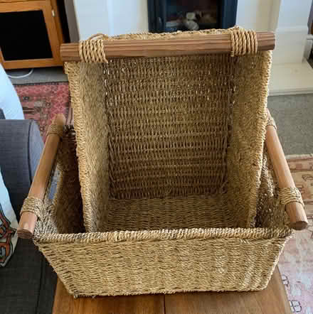 Photo of free Storage baskets (Hampden Park BN22) #1