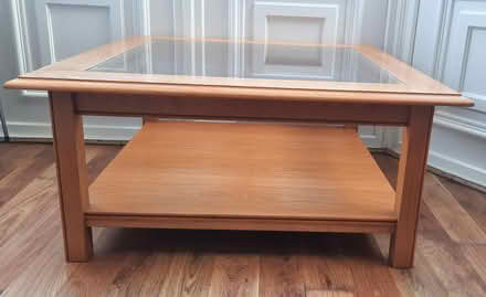 Photo of free Glass top coffee table (Shephall. SG2) #1
