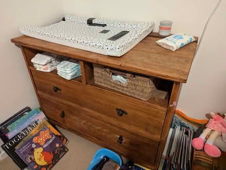 Photo of free Chest of drawers (or changing table) (Town Furze OX3) #1