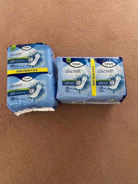 Photo of free Tena continence pads (West End GU24) #1
