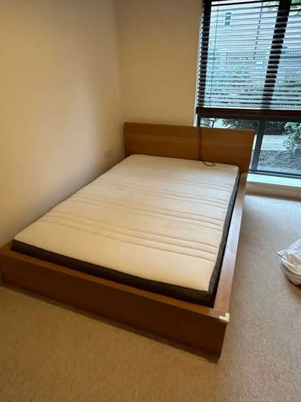 Photo of free Double bed (excluding mattress) (W6, near Stamford Brook) #1