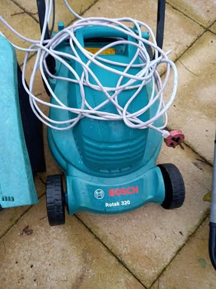Photo of free 2 bosch lawnmowers (Weston bath) #3