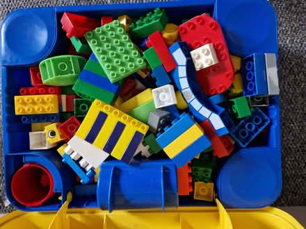 Photo of free Lego play table with lots of lego (Crewe CW2) #2