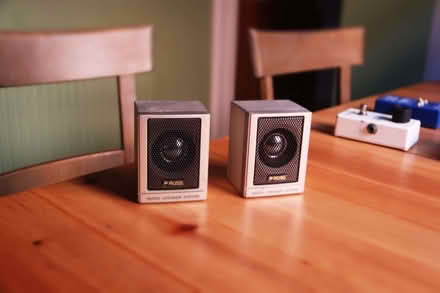 Photo of free Pair of Ross Mini Speakers (Palmer Park RG6) #1