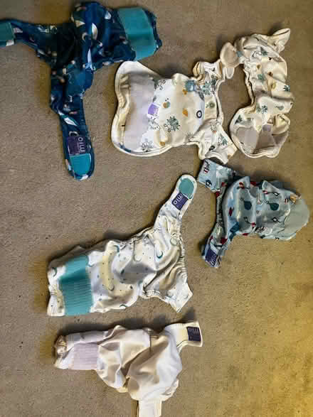 Photo of free 6x bambino mio washable nappy wraps (Westbury BA13) #1