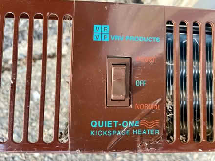 Photo of free Toe Kick Heater (used) (Weymouth Landing) #2