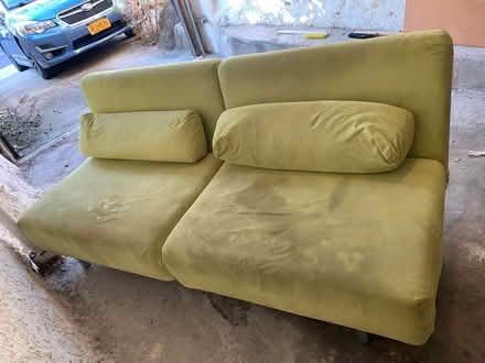 Photo of free 89s pullout couch (Bronx) #1