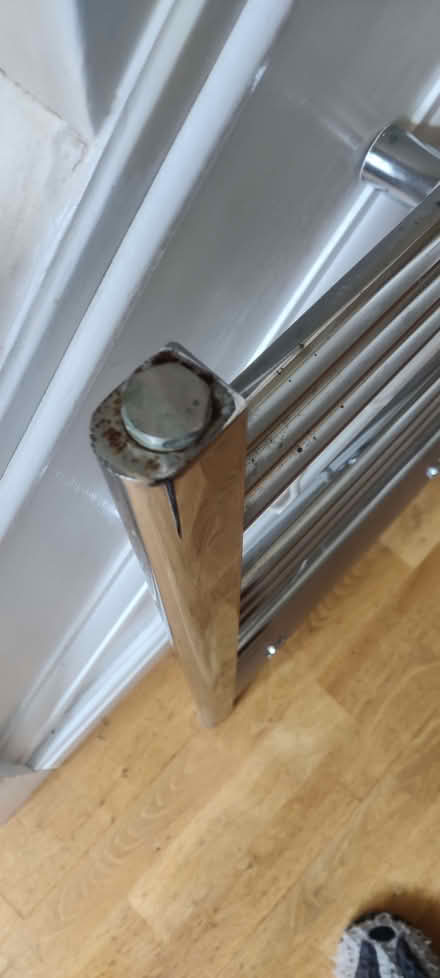 Photo of free chrome towel radiator (Borrowash DE72) #2