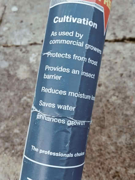 Photo of free Garden fleece cover (Larkhall) #3