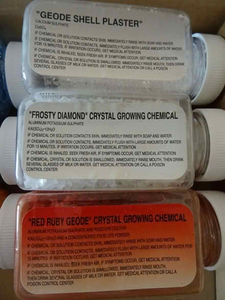 Photo of free Crystal Growing Chemistry Set - Set of 12 Spare Chemicals (Bradville MK13) #4