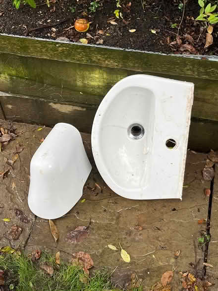 Photo of free Porcelain wall mounted sink (W3 Acton) #1