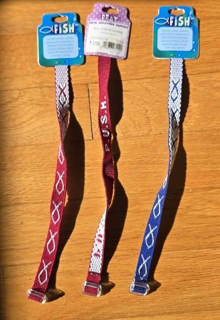Photo of free 3 woven bracelets - Christian theme (Bells Corners) #1