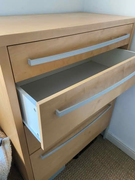 Photo of free Tall chest of drawers (Prestwich M25) #2