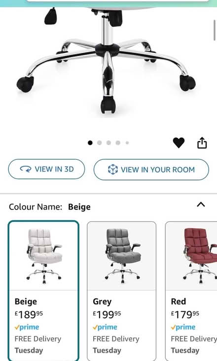 Photo of free Comfy office chair (Beckton E6) #3