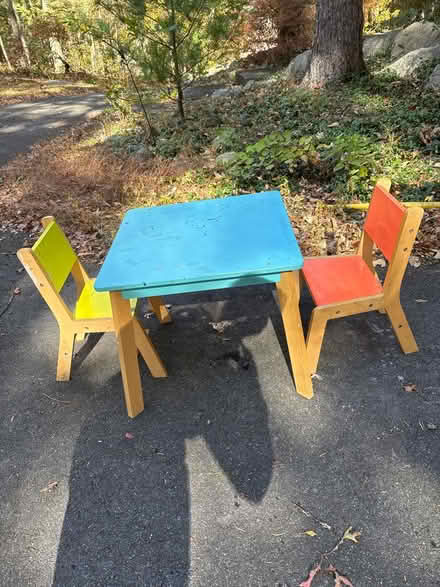 Photo of free Kid Kraft Table and Chairs (Tuxedo, NY) #1