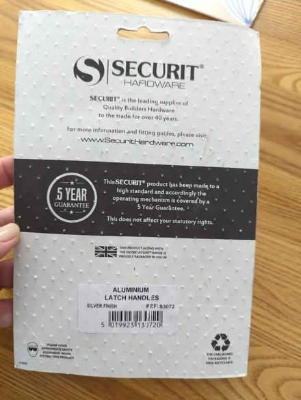 Photo of free Door handle (Kidlington OX5) #2