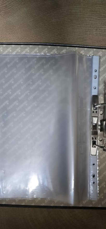 Photo of free Lever Arch Folder and sleeves (South Ruislip) #2