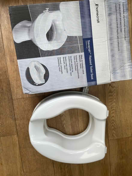 Photo of free 6 inch raised toilet seat (Golden Triangle NR2) #1