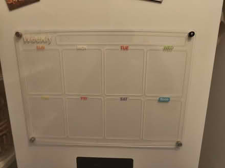 Photo of free Fridge weekly planner from Amazon (Finsbury Park, North London) #1