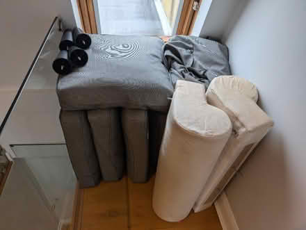 Photo of free IKEA Ektorp 3 seater in grey (NW6 1DZ) #1