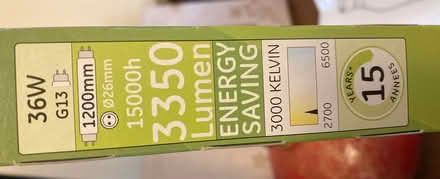 Photo of free Fluorescent bulbs x 2 unused (North Creake NR21) #1