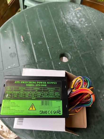 Photo of free Desktop PC power supply, 500w (Cutteslowe OX2) #1
