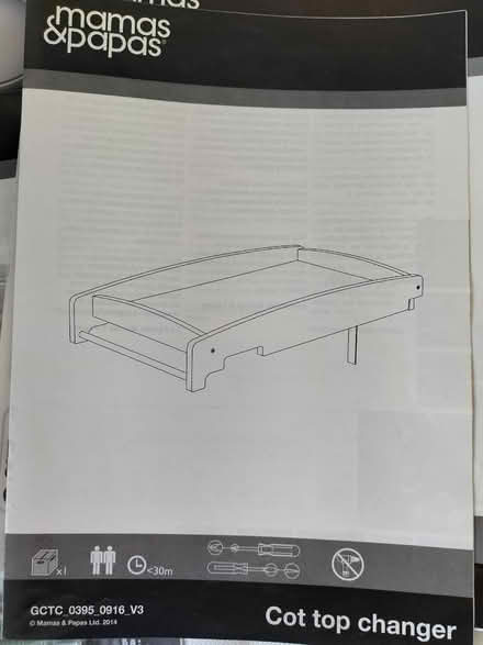 Photo of free Mamas & Papas Mia Cot Bed (South Wimbledon / Merton SW19) #4