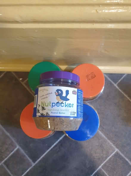 Photo of free 5 Jars of Nut Pecker Bird Food (Central Watford WD17) #1