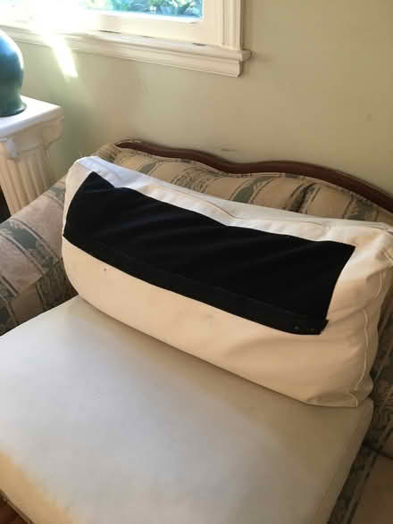 Photo of free Vinyl chair cushions (Catonsville) #4