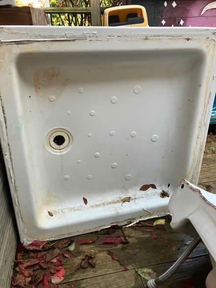 Photo of free traditional deep shower tray 800 x800 mm - (Kennington OX1) #3