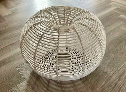 Photo of free White basket ceiling lampshade 40cm (Arborfield Garrison RG2) #1