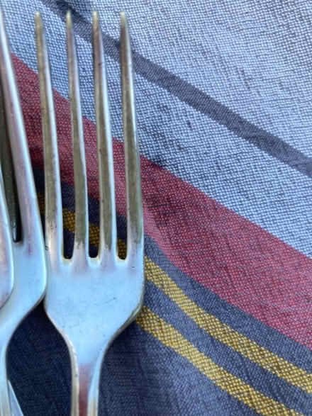 Photo of free Vintage silver plated cutlery. Worn in places. (IP4) #2