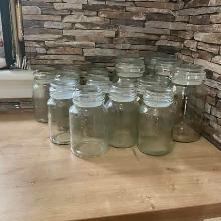 Photo of free Glass jars with lids (East End Glasgow G31) #1