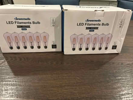 Photo of free 2 boxes LED filament bulbs (Mclean, VA) #1