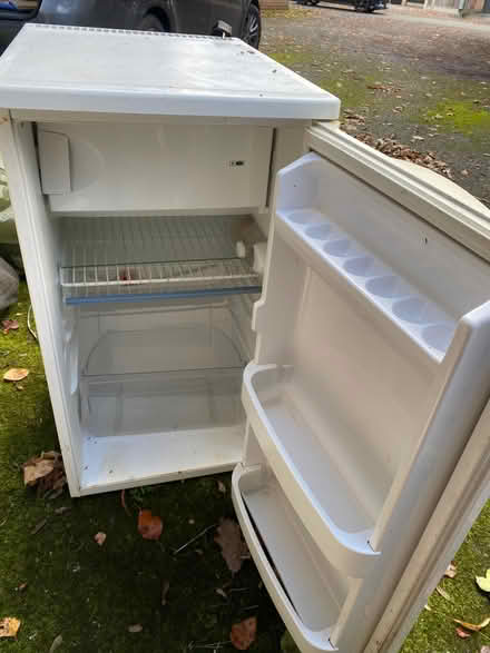 Photo of free Narrow under-counter fridge with icebox (Wellacre Technology College M41) #2