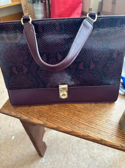 Photo of free Burgundy handbag (Chapelford WA5) #1