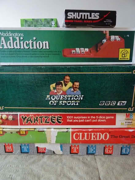 Photo of free Set of Old Board Games (Bradville MK13) #4