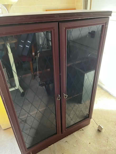 Photo of free Glass fronted cabinet (Walsall) #1